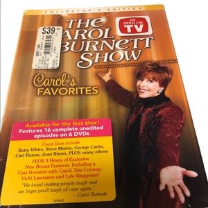 New sealed The Carol Burnett show Collector’s Edition DVDs 16 unedited episodes